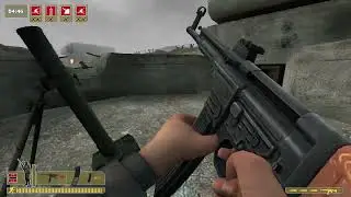 Day of Defeat: Source. Gameplay 1. Strand. Tank co-op.