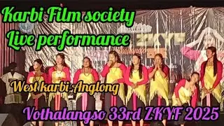 Vothalangso Miss ZKYF stage Karbi Film society Live performance dance video 📷📸📷📸📷📸📸📷