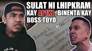 LHIPKRAM, binenta nalang yung kanyang mga sulat na para dapat kay apekz sa sunugan
