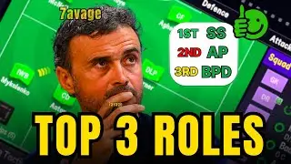 Top 3 Best Roles in Every Position FM26 Mobile