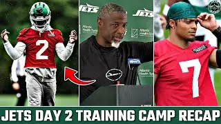 🚨 GREAT NEWS on Justin Fields&rsquo; Injury | Jets Camp Day 2 Recap