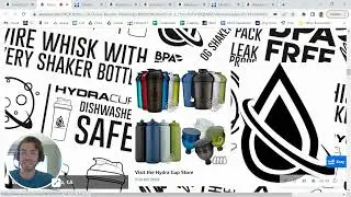 ASIN Review: Hydra Cup [6 Pack] 28-Ounce Shaker Bottles with Wire Whisk Balls- B08DV9819H-Amazon FBA