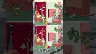 Найди 10 отличий! Мини игра #shorts