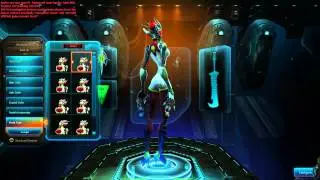 Updated Mechari female body types and hair