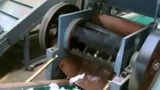 Nylon fiber thread waste cutting machine yarn/clothes / glass fiber/ polyester fiber waste cutting