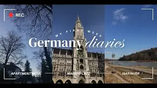 Germany Diaries: A Week in My Life — Coffee, Marienplatz, Birthday, Anmeldung & Apartment Move ☕🎂
