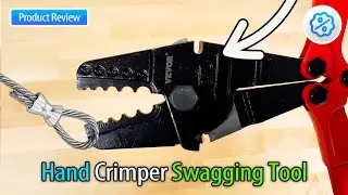 VEVOR Hand Swager Review | Best Budget Wire Rope Crimping Tool?