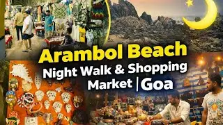 Goa Nightlife: Shopping at Arambol Beach Market (North Goa)