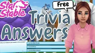 ALL *CORRECT* TRIVIA ANSWERS! + LOCATIONS! || Star Stable Online