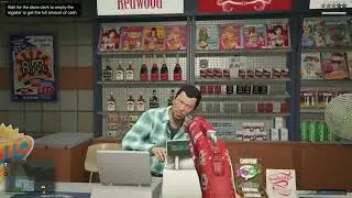 Grand Theft Auto V: Who Knew The Snowball Launcher Could Be Used As A Weapon To Rob Gas Stations?