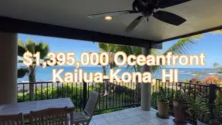 $1,349,000 Oceanfront Condo in Kailua-Kona, HI