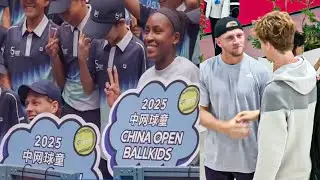 Sinner Having Fun with Coco Gauff & Davidovich Fokina | Beijing 2025