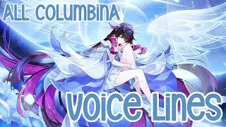 All Columbina Voice Lines | No SFX or music  | Genshin Impact
