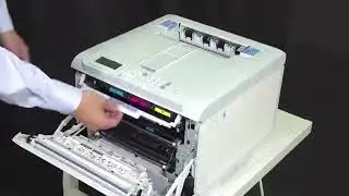 ADR AG Tutorial: C650 How to remove jammed paper from Output Tray