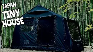 Tiny house Desing（2.5&times;3.6meters）/&ldquo;From Setup to Pack Down | Inflatable house Life in Japan