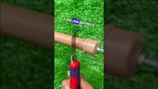 Encanador descobriu o segredo para cortar tubos #dicas #tubospvc #encanador #dicascriativasdepvc