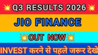 Jio Finance Q3 Results 2026 | Jio Finance Results Today | Jio Financial Services Latest News