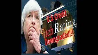 🚨 BREAKING NEWS 🚨 Fitch Downgrades US Credit Rating to 'AA+'! 💔