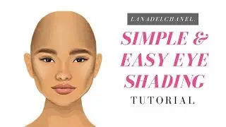 SIMPLE and EASY EYE SHADING | Stardoll Face Tutorial | LanaDelChanel.