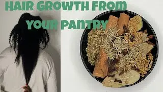 Grow Long, Thick Hair FAST with These Pantry Herbs!  DIY Hair Growth Spray Recipe
