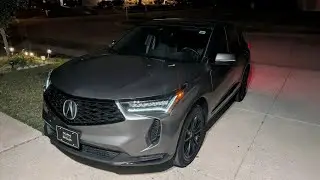 Ночной обзор: Acura RDX SH-AWD 2025 года