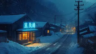 Snowy Night Ambience Lofi &mdash; Relaxing Beats for Study & Stress Relief