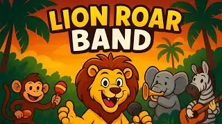 Lion Roar Band | Fun Jungle Animal Song for Kids