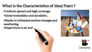 What is paint // Characteristics of paints #btech #english #engineering 