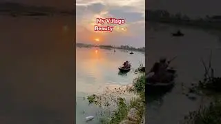 Beauty Of My Village Pirsabaq 🌊🚣🌅
