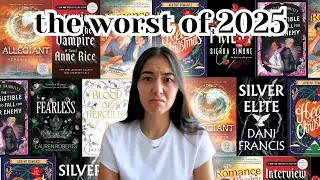 the worst books I read this year alt. me raging for 14 minutes 👹