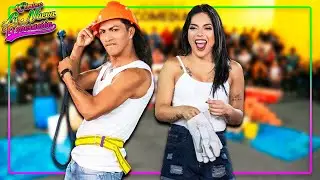 Las clases de albañil con Milechi 😂🤗 | T-5 (EP - 11)