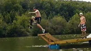 Skating a DIY Floating MiniRamp - Halfpipe Palooza 2018