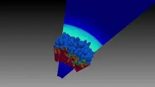 Turbulent Mixing in a Spherical Implosion