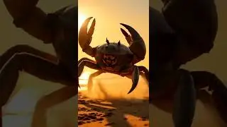 Tung Tung Sahur Escapes a GIANT Crab! 🦀💨 | Hilarious Brainrot Chase