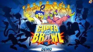Nickelodeon Super Brawl 4 - SpongeBob Mirror Matches (Demo Gameplay)