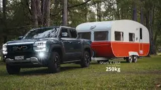 BYD Shark 6 EV meets Retro Goldy Caravan&ndash; Australia&rsquo;s Most Stylish Tow Test - Can It Handle It?