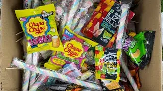 New lots of jelly chocolate and candies opening asmr video || juzt jelly lollipop