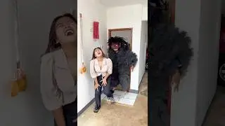Ngakak 🤣 Prank GRANDONG ditarik masuk ke rumah cewek cantik auto dikejar