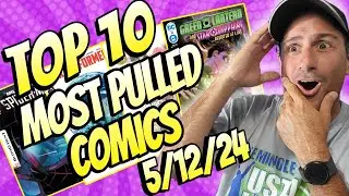 Top 10 Most Pulled Comic Books 6/12/24 This Unlikely Comic Grabs The Top Spot 🤯
