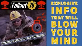 Explosive Weapons & Bullets Explode Legendary Effect - All You Need to Know- Fallout 76 OneWasteland