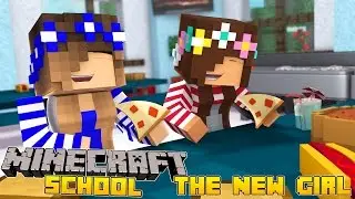 Minecraft School-Little Carly-THE NEW GIRL IN CLASS!!
