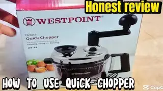 How to use quick chopper | handy chopper review | westpoint quick chopper | chopper | NSK diaries