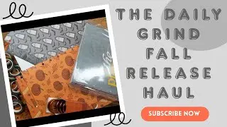 @DailyGrindPlanner fall release haul and unboxing. 