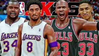 NBA 2K26 6 rings Prime Michael Jordan vs 5 rings Prime Kobe Bryant