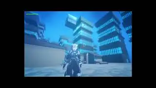 Custom Made 3D Designer Fantasy Model: Ether Magic Swordsmen.