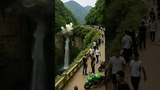 Explosion Rocks Waterfall in Stunning Chaos! 😱💥