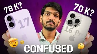iPhone 17 vs iPhone 16 Pro 🔥 Full Comparison | Camera, Battery & Which One to Buy?