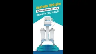 Loca&ccedil;&atilde;o do aspirador cir&uacute;rgico diapump colibri DPS60- FANEM