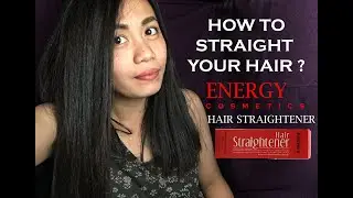 ENERGY COSMETICS II HAIR STRAIGHTENER II WHATS INSIDE II STEP BY STEP