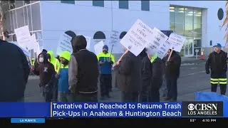 Tentative Deal Reached To Resume Trash Services In Orange County